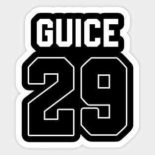 Derrius Guice Redskins Sticker